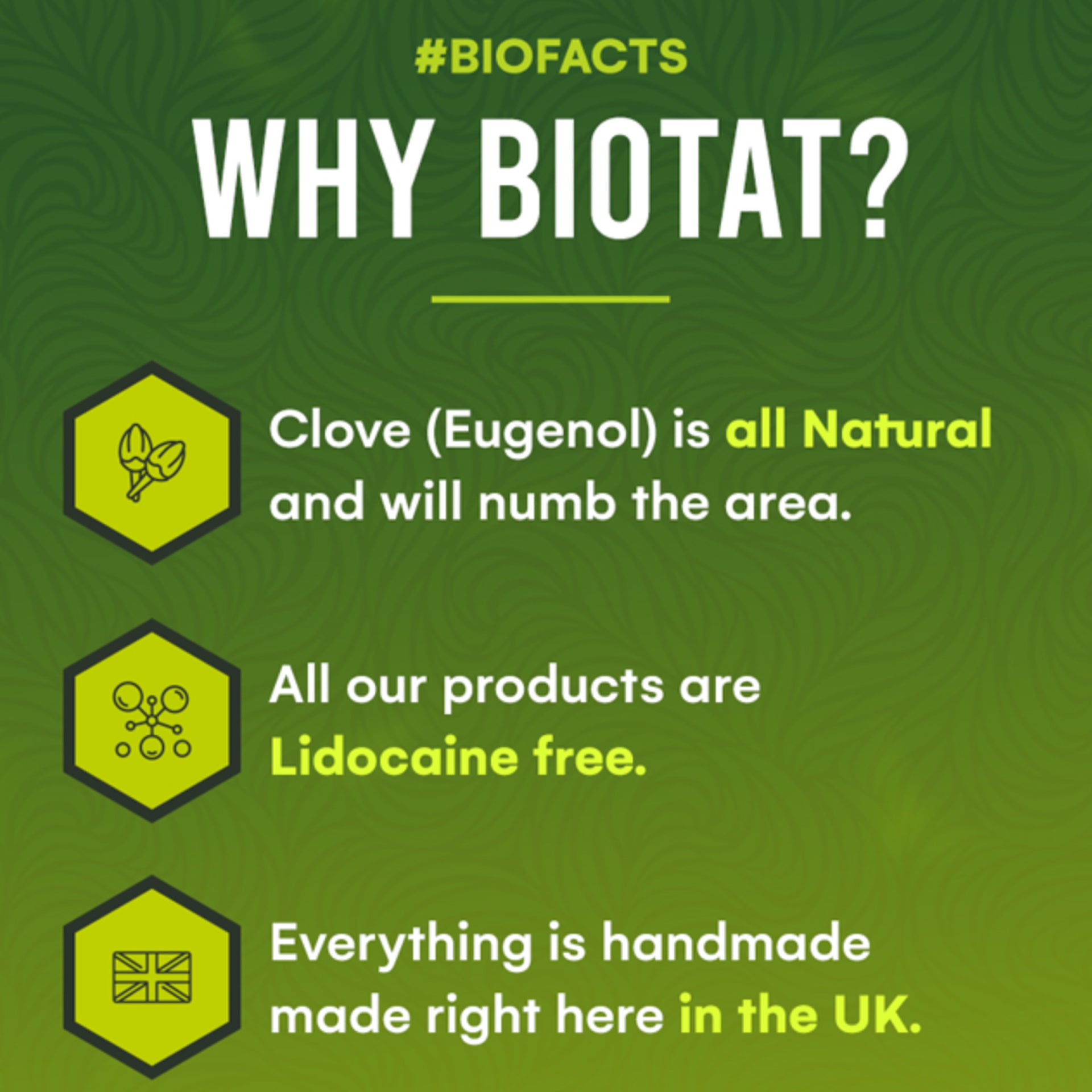 Biotat Tattoo & PMU Numbing Products