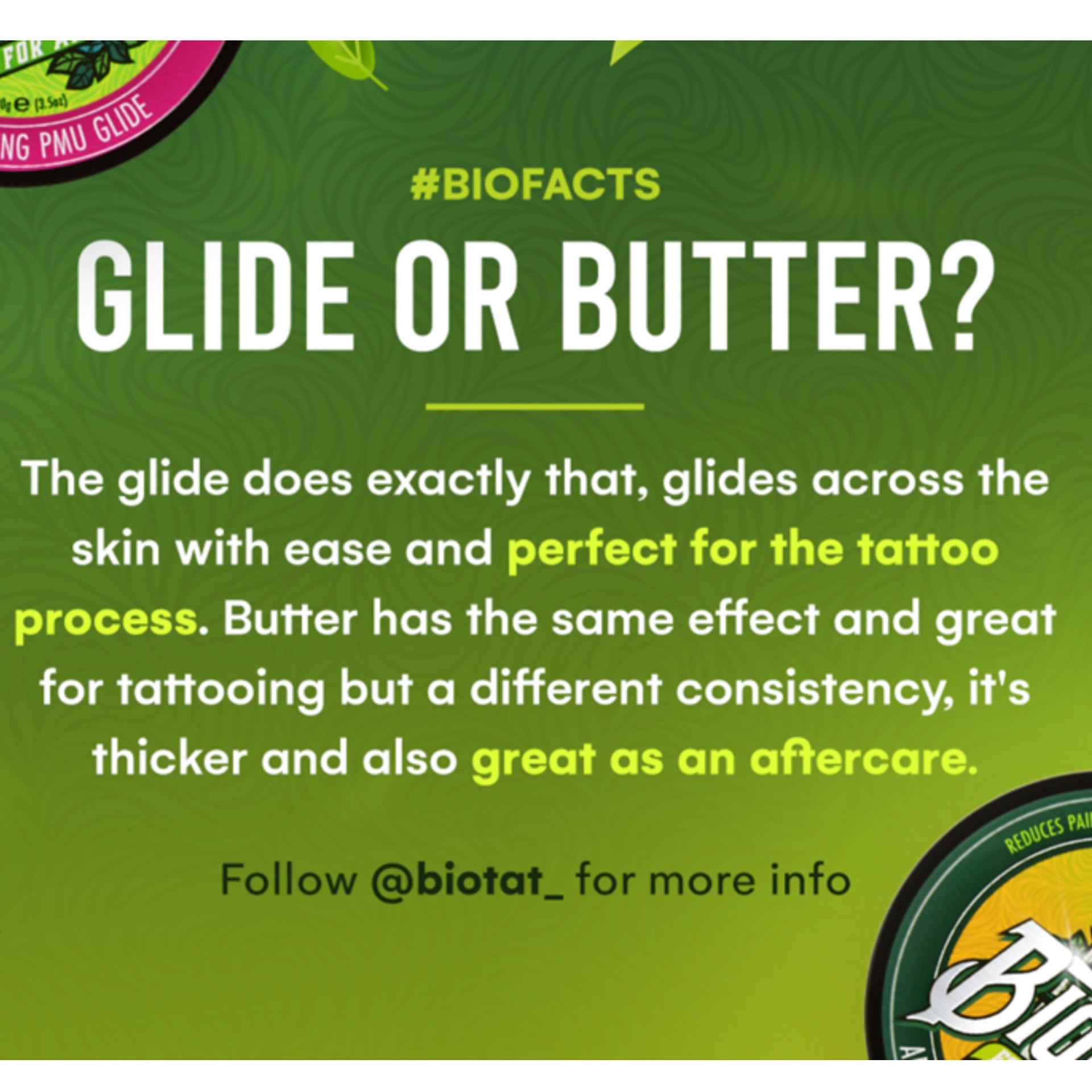Biotat Tattoo & PMU Numbing Products
