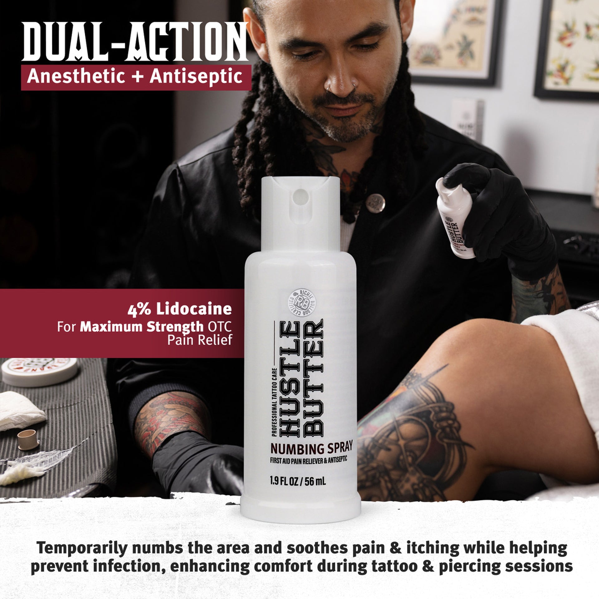 Hustle Butter Numbing Spray