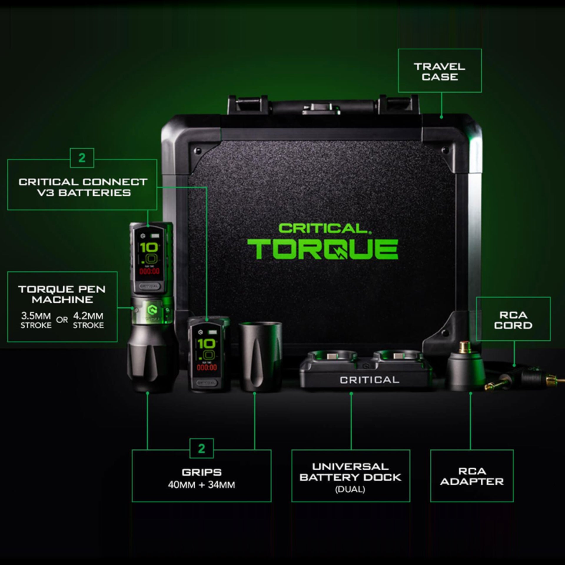 Critical Torque Wireless Machine Full Set