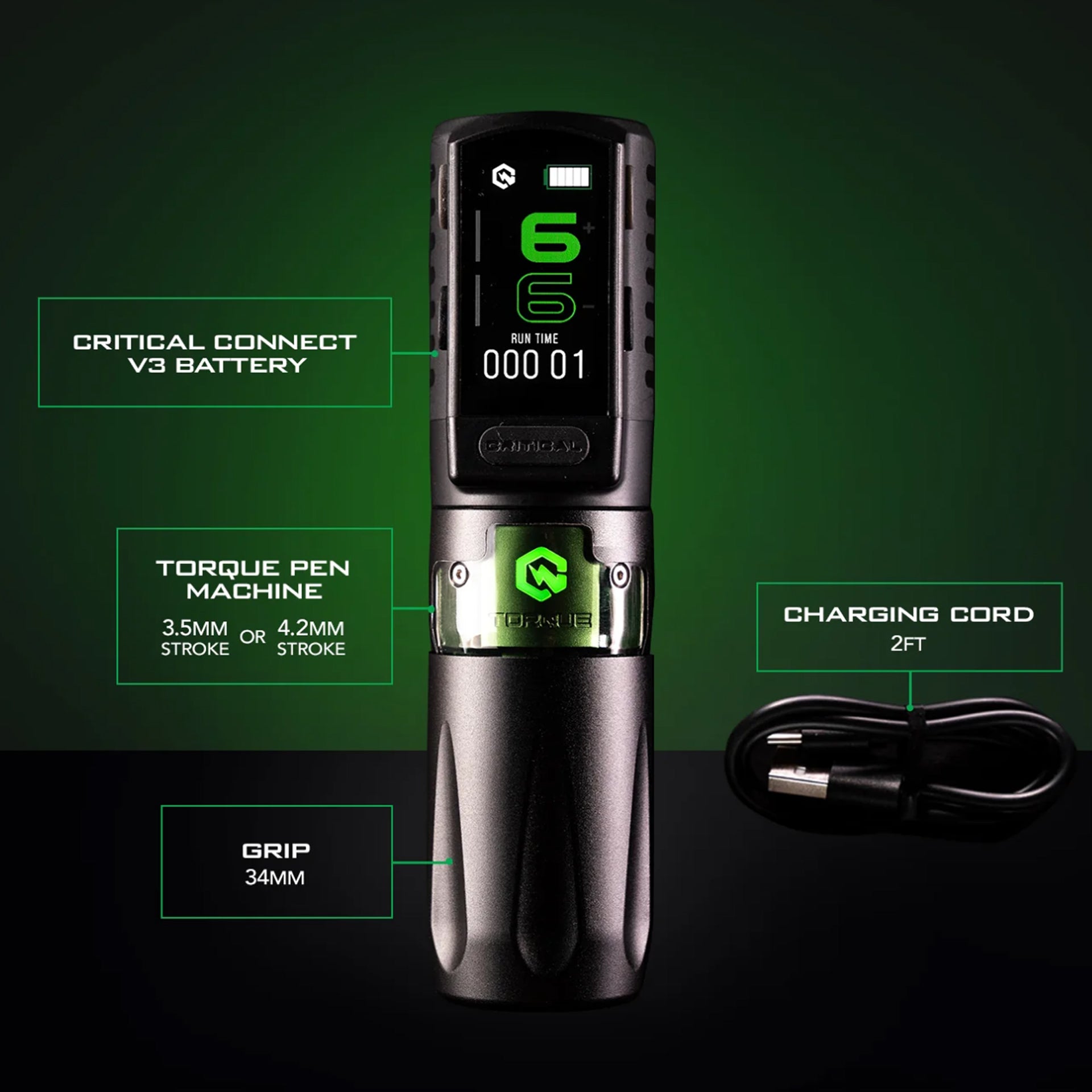 Critical Torque Wireless Pen